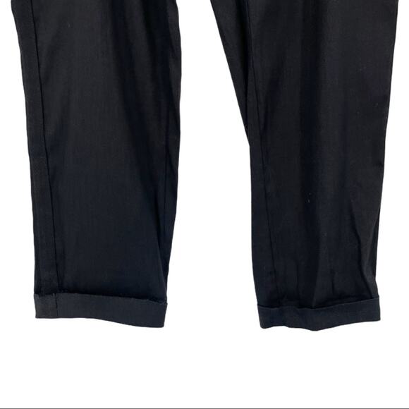 Chicos Black linen blend crop pants size Small - Picture 4 of 10